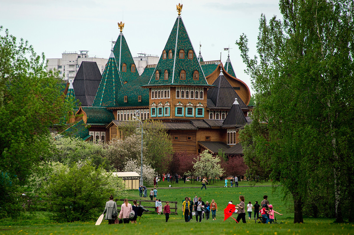 Park Kolomenskoje.
