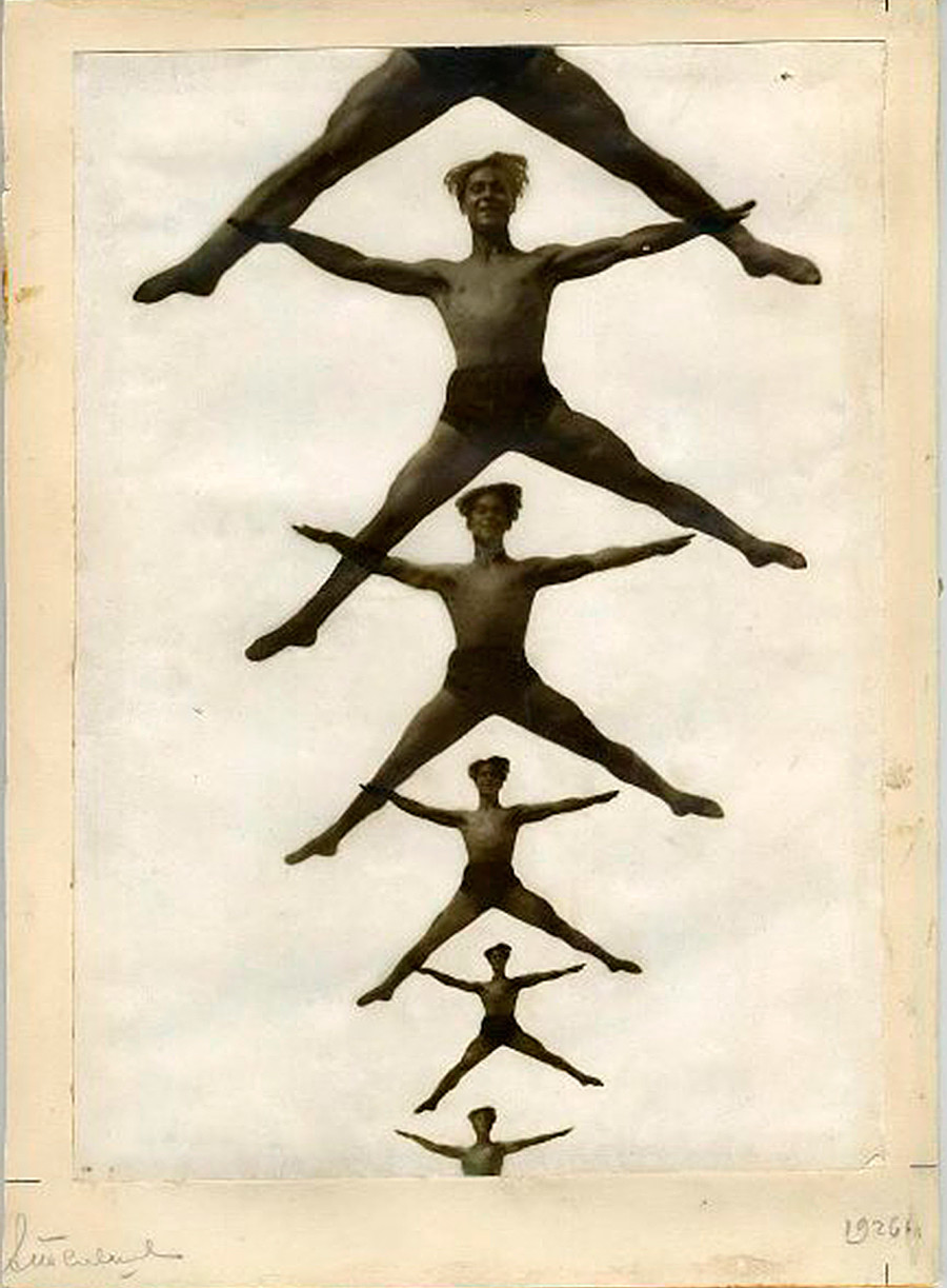 Постер с гимнастици, 1926 г.