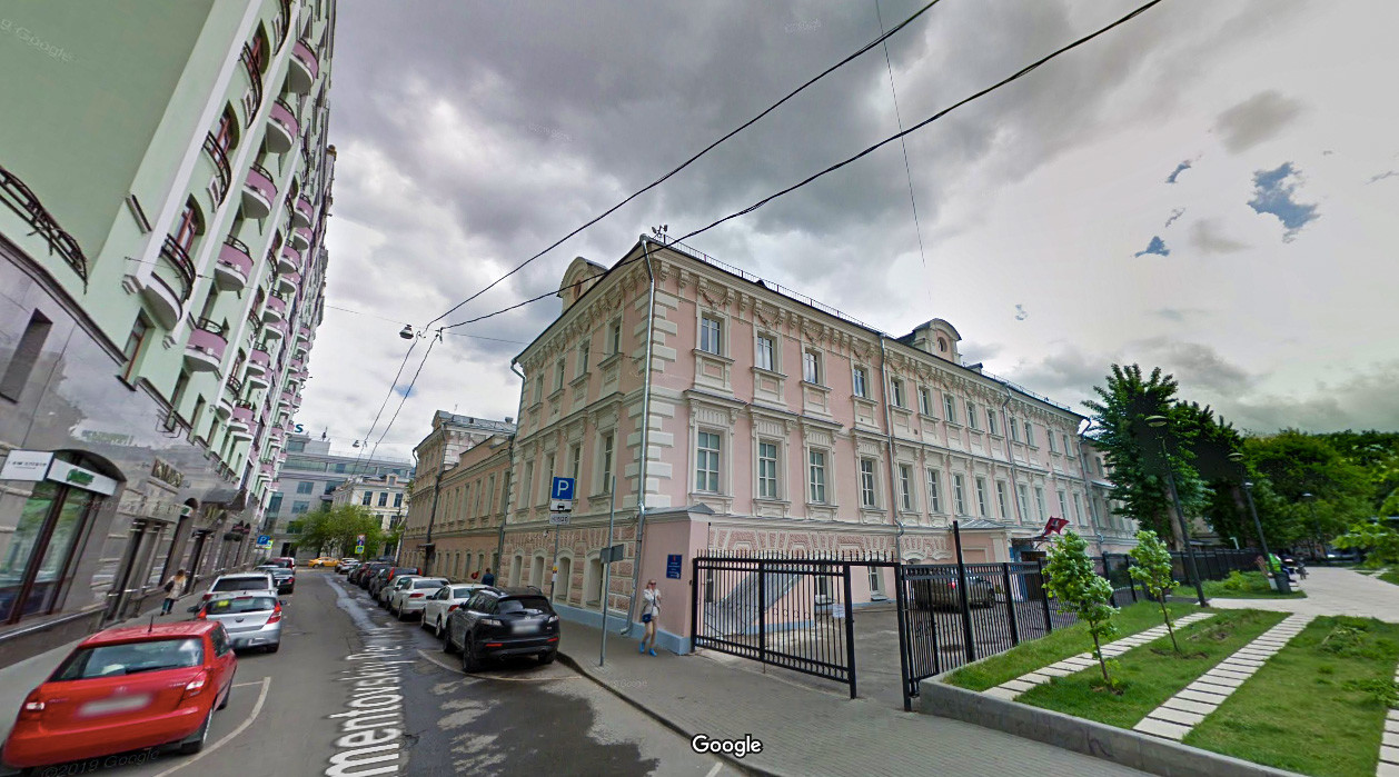 Pyotr Gubonin's mansion in Moscow, Klimentovsky lane, 1