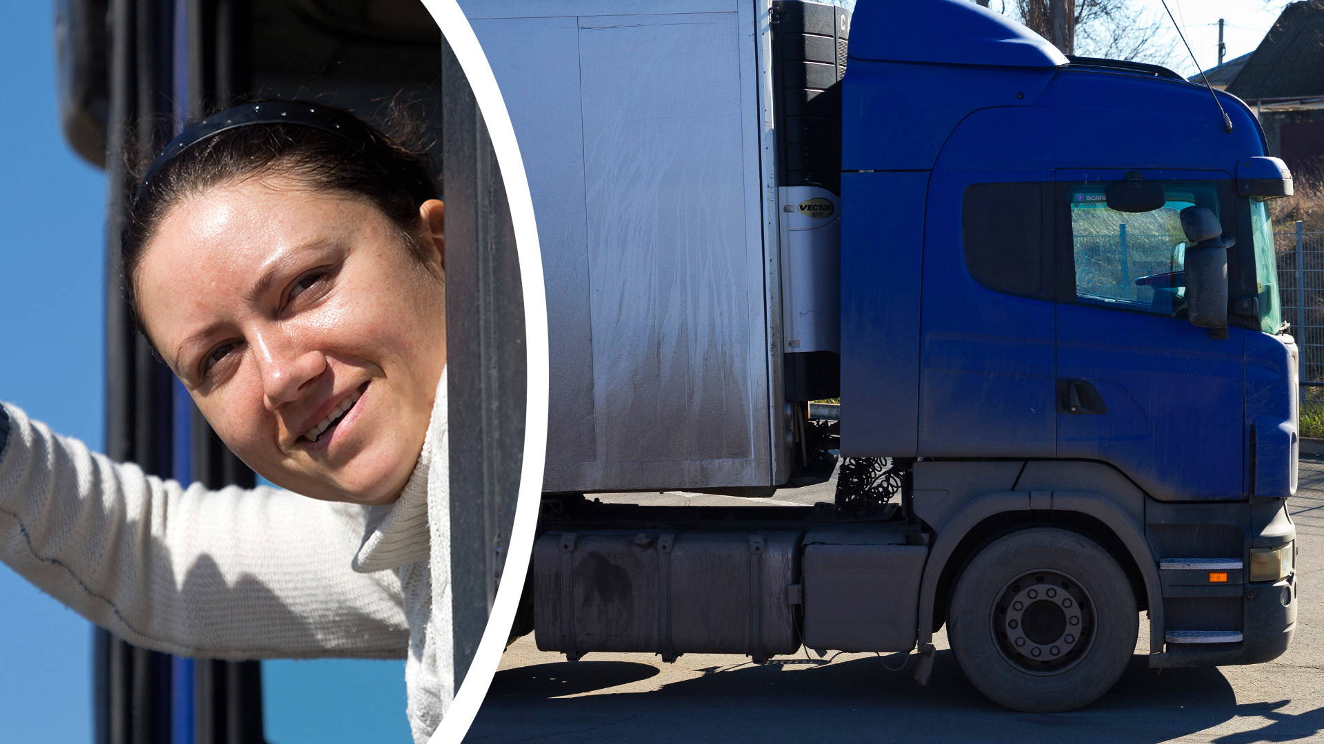 Why Russian women become long-distance truckers - and defy authorities to d...