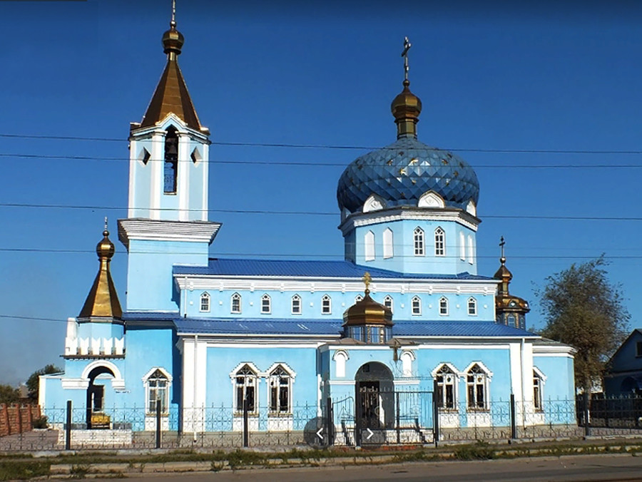 Церковь Николая Чудотворца в Магнитогорске, 1946 г. постройки