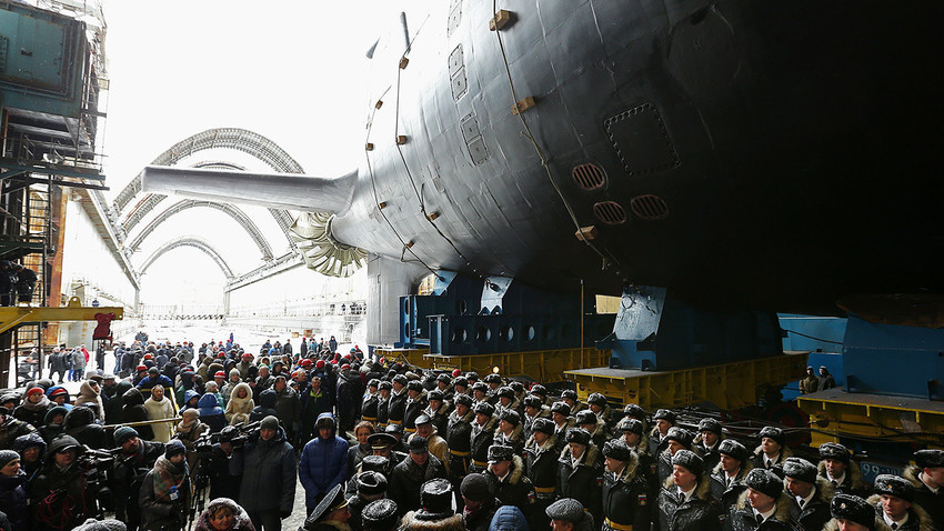  Атомната подводница "Казань"