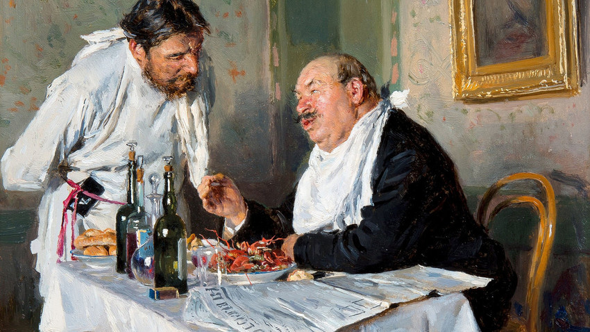 „У крчми“, Владимир Маковски, 1887.