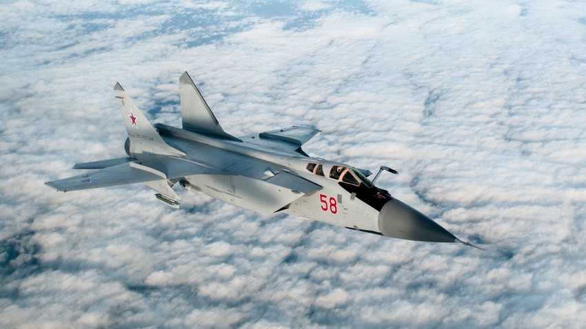 El actual caza MiG-31.