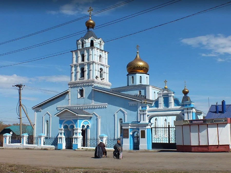 Church of Archangel Michael in Magnitogorsk, built in 1946