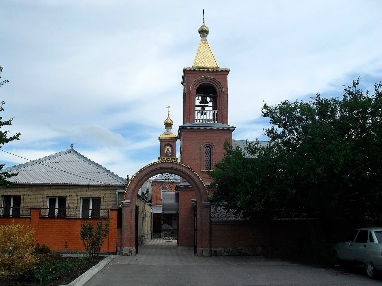 Church of St. Nicholas in Mineralnyye Vody, the Caucasus, built in 1950