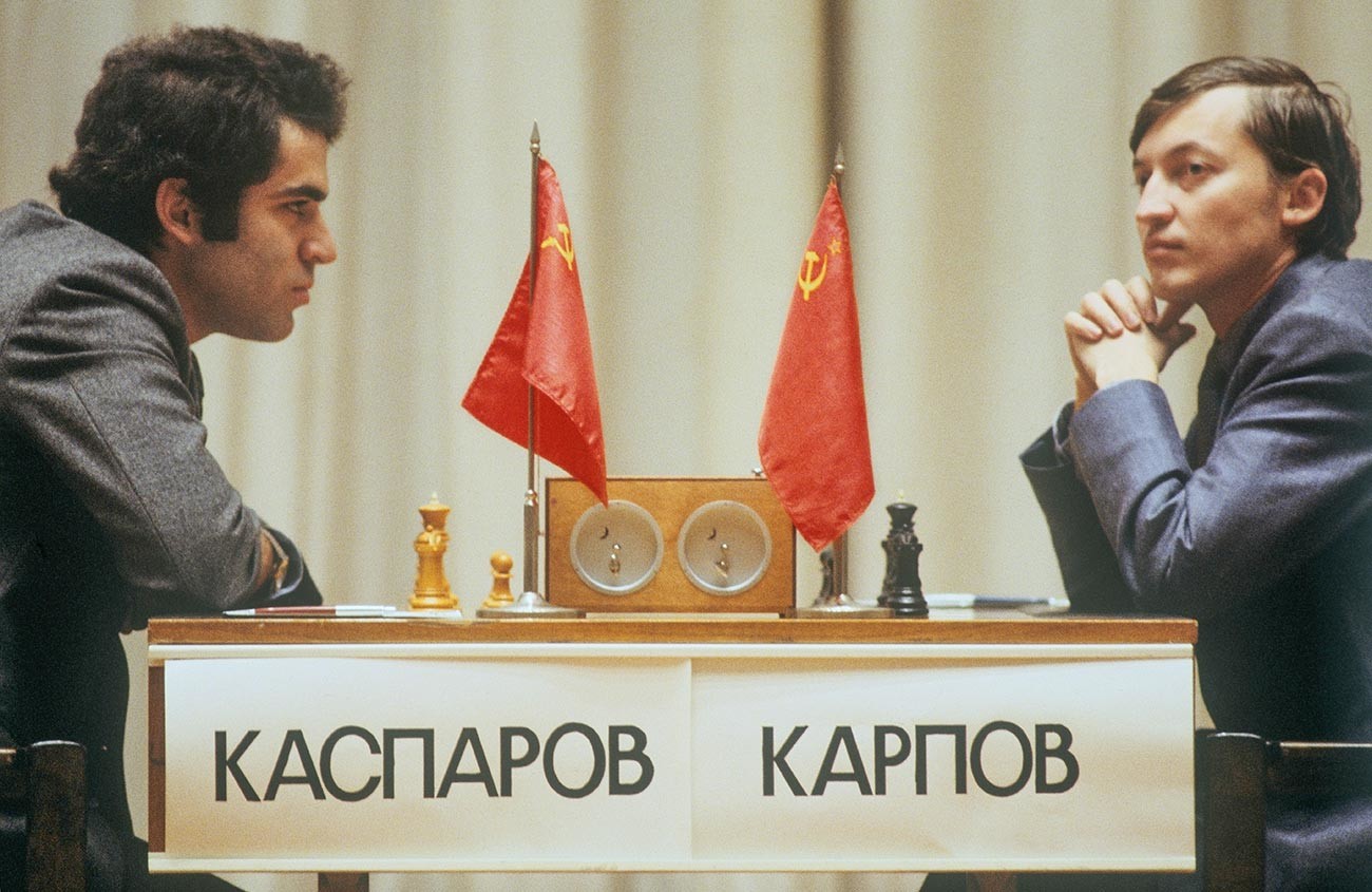 Kasparov vs Karpov, 1985.