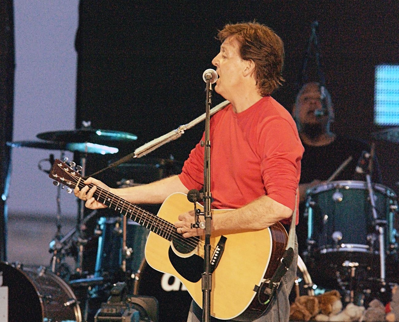 McCartney's concert in Moscow