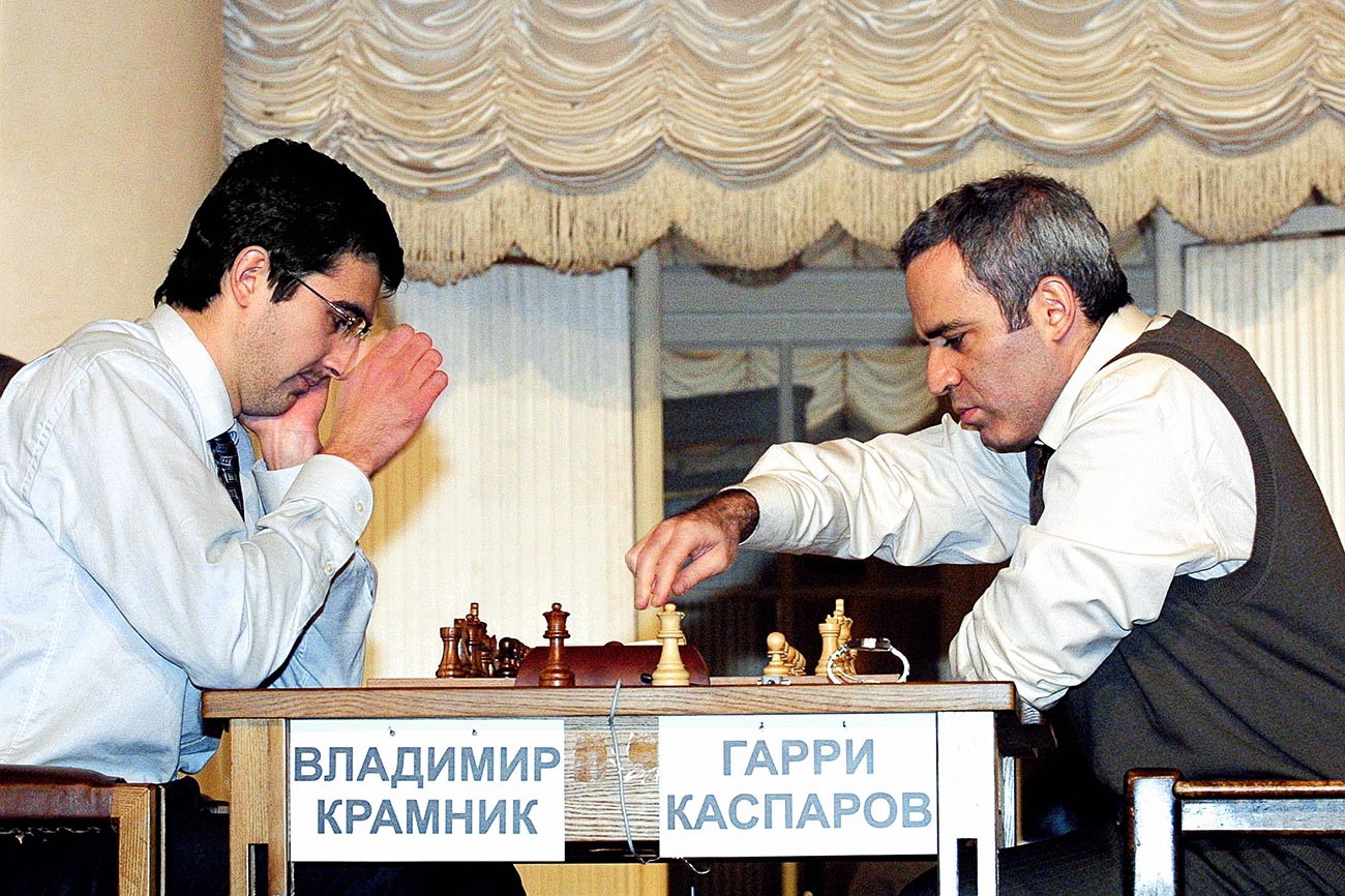 Крамник против Каспарова, 2001. 
