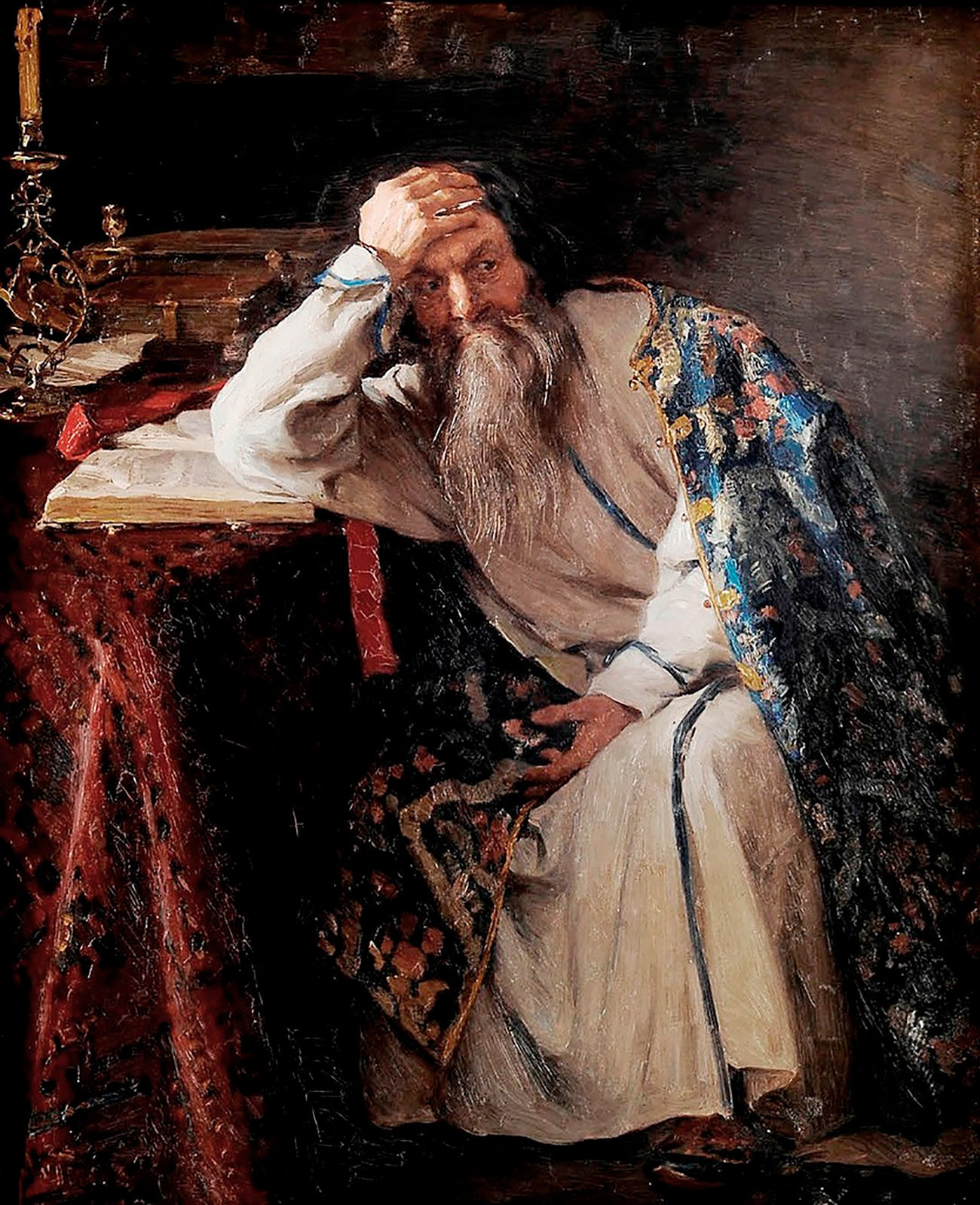 Ivan yang Mengerikan, karya Klavdiy Lebedev, 1916.