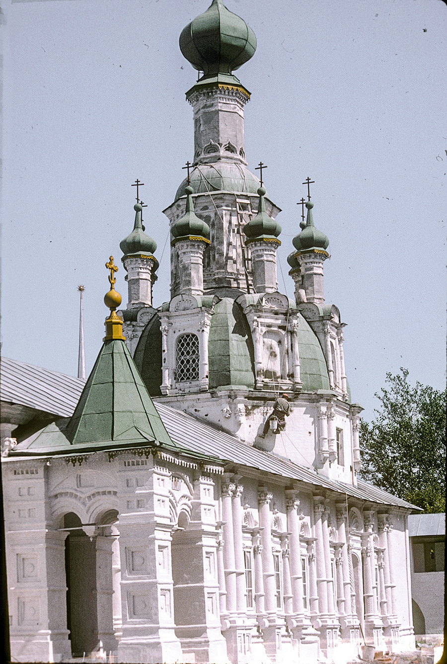 Church of the Miraculous Icon of the Savior. Southwest view. July 26, 1997