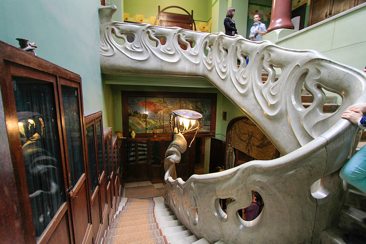 The Ryabushinski Mansion's 'jellyfish' staircase