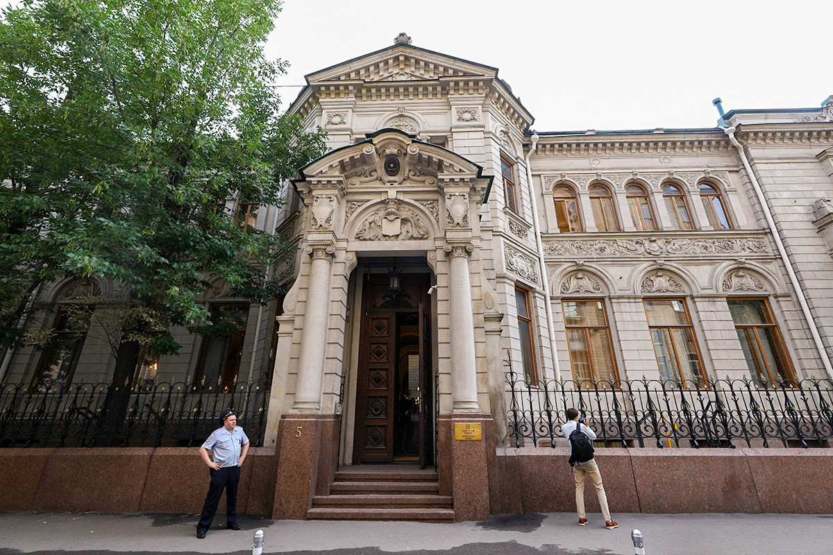 Villa Berg, sede dell'Ambasciata d'Italia a Mosca 