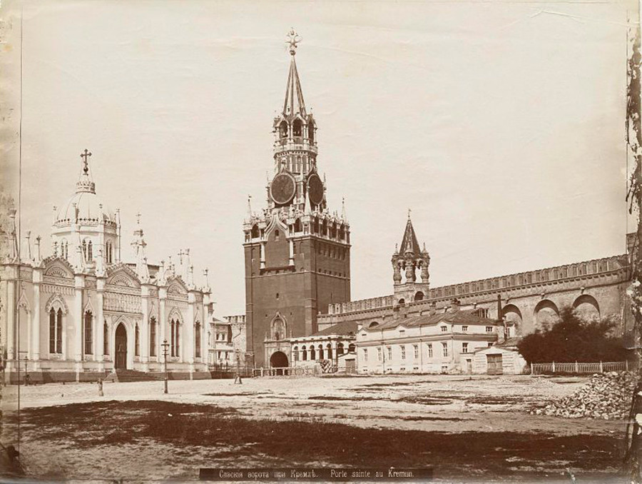 Spasski-Turm in den 1890er Jahren