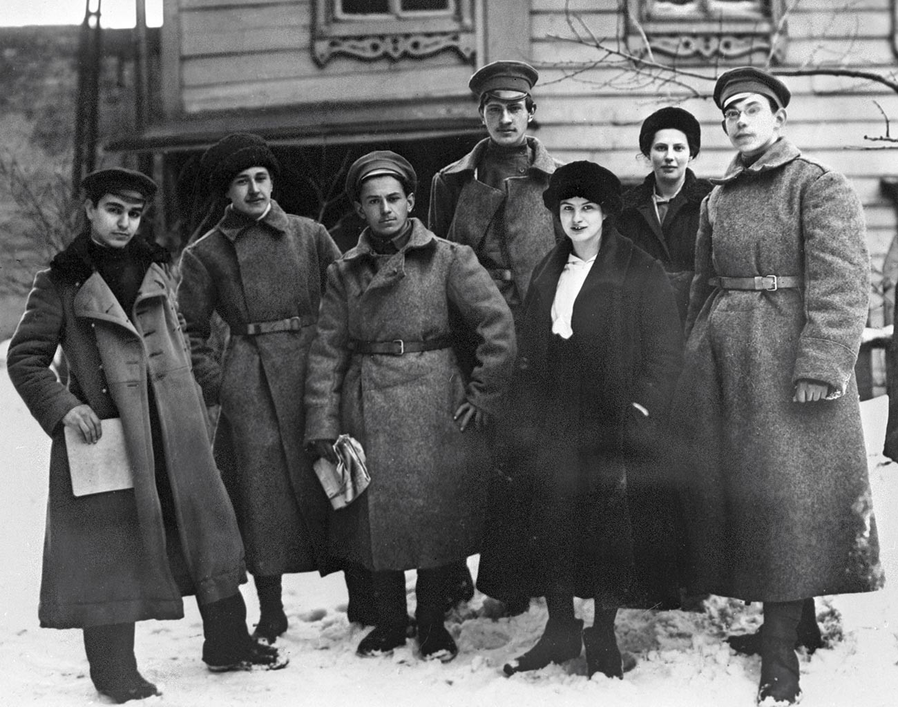 First Komsomol members in the 1920s