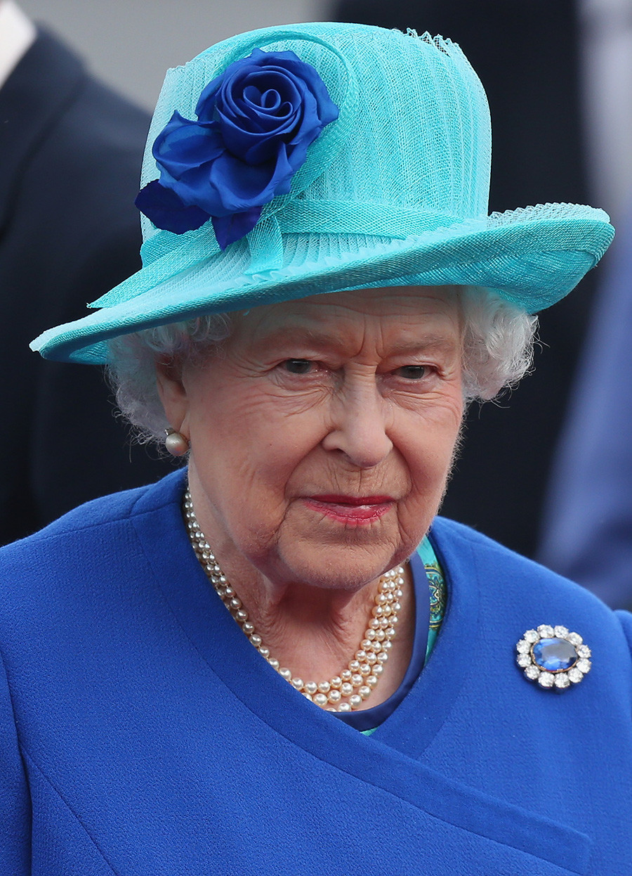Ratu Elizabeth II saat di Berlin,  Juni 2015. 