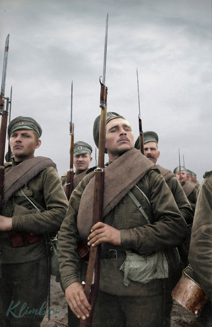 Руски војници, Први светски рат.