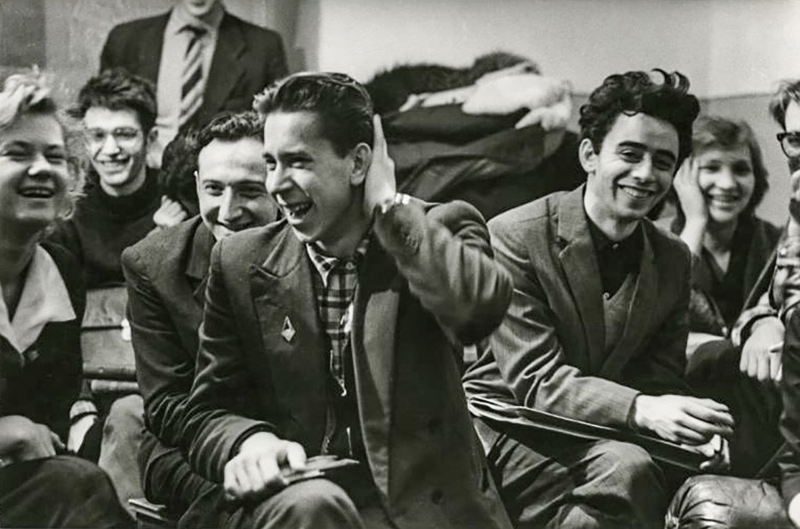 共産党の青年組織コムソモールのメンバーたち、1960年代