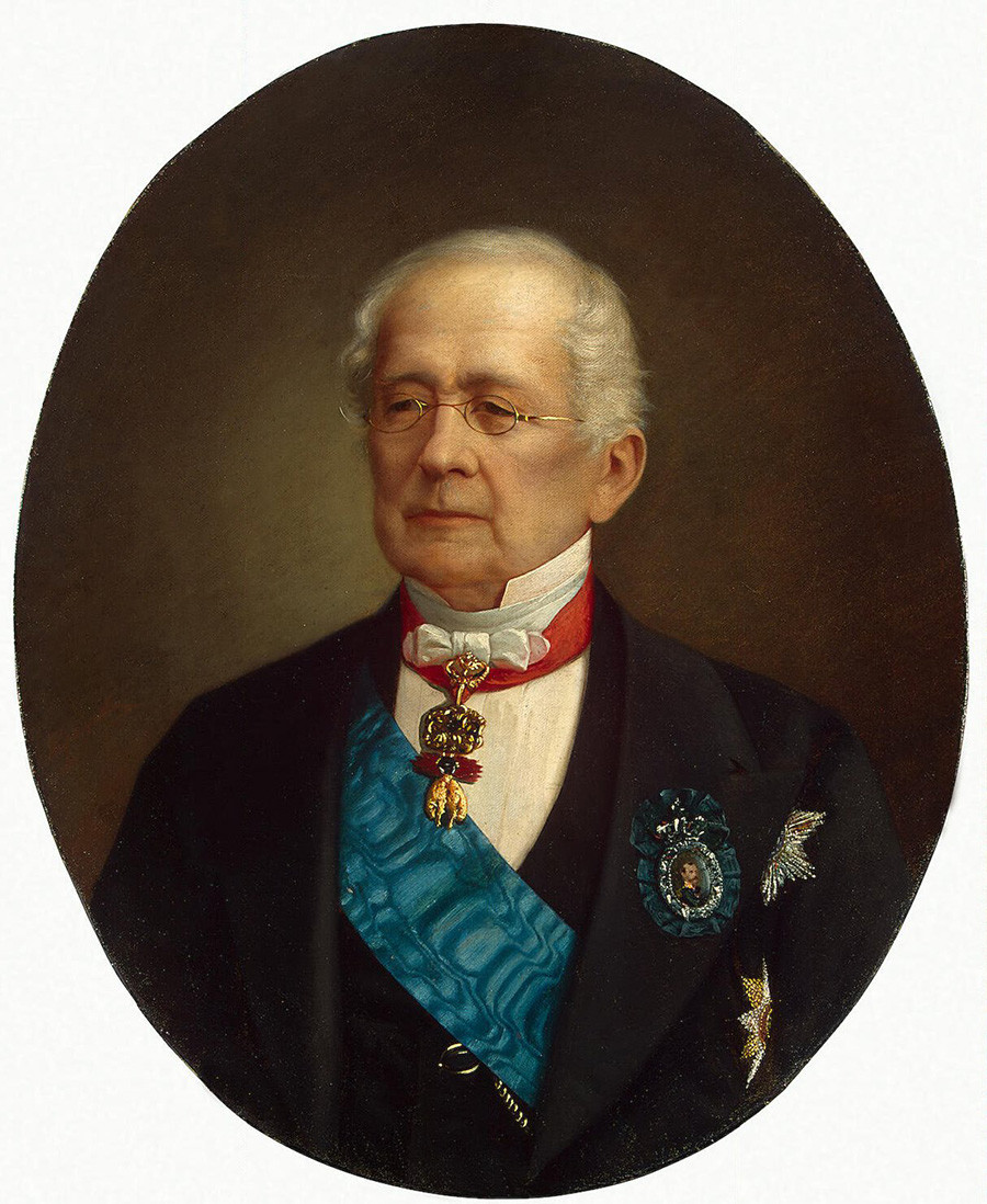 Portrait of His Highness Prince Alexander Gorchakov