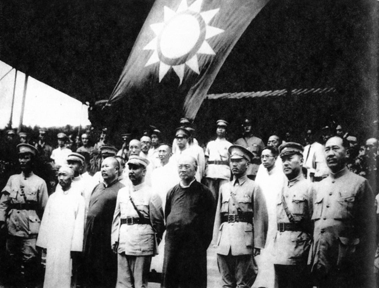 Generals of the Kuomintang’s National Revolutionary Army.