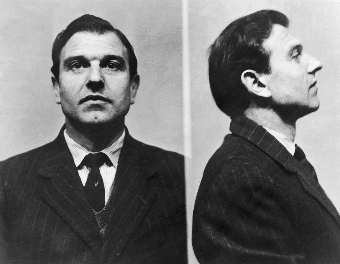 Photo de George Blake après son arrestation en 1961