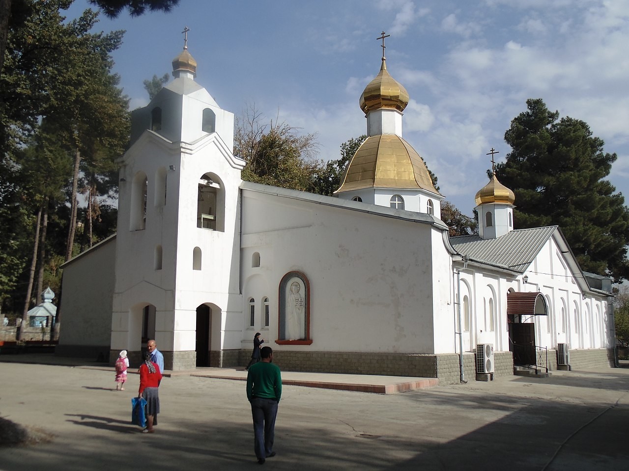 Kathedrale St. Nikolaus in Duschanbe, heute Tadschikistan, erbaut 1943