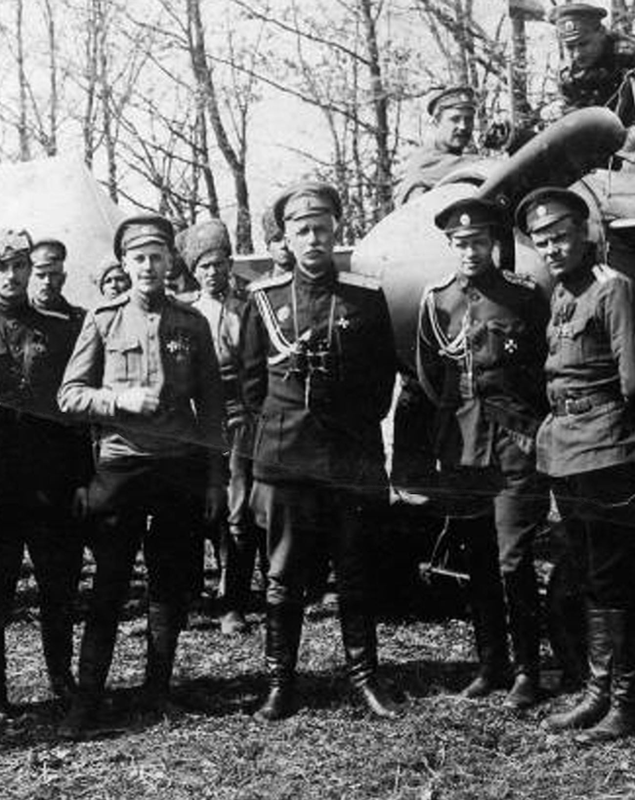 Generalmajor Snesarjev marca 1917