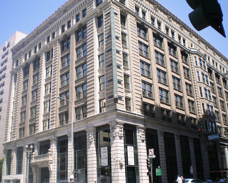 Edificio Hellman de Los Angeles, que acogió las oficinas de la Amtorg