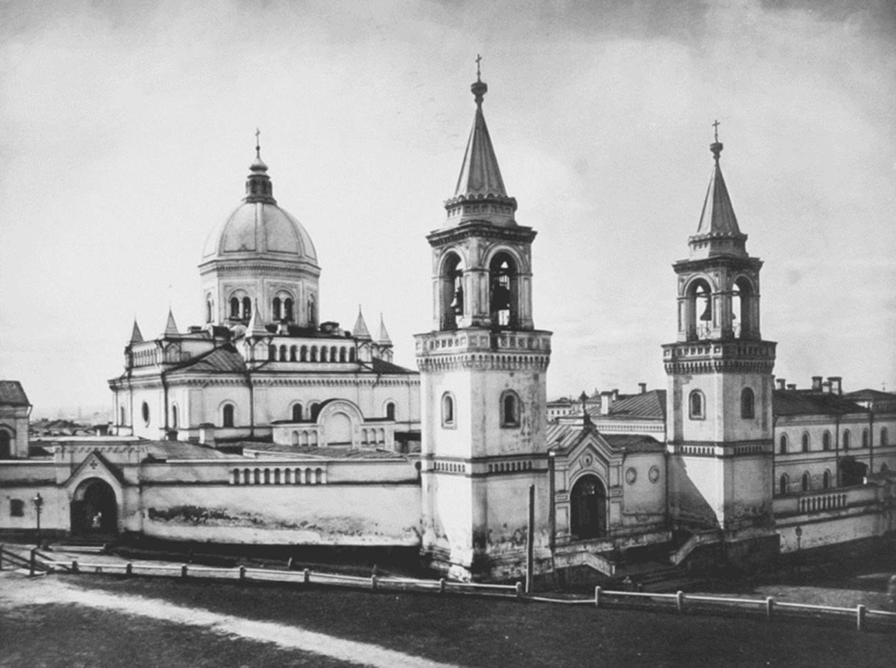 Le couvent de Saint-Jean-le-Précurseur de Moscou, où le mari de Sophia a été détenu dans un camp de concentration temporaire dans les années 1920
