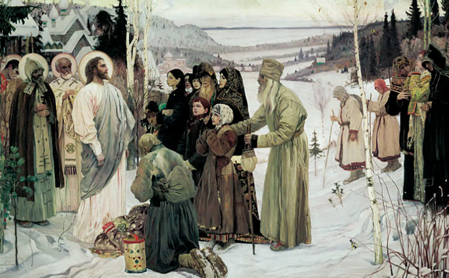 Mikhaïl Nesterov. Sainte Rus’, 1905