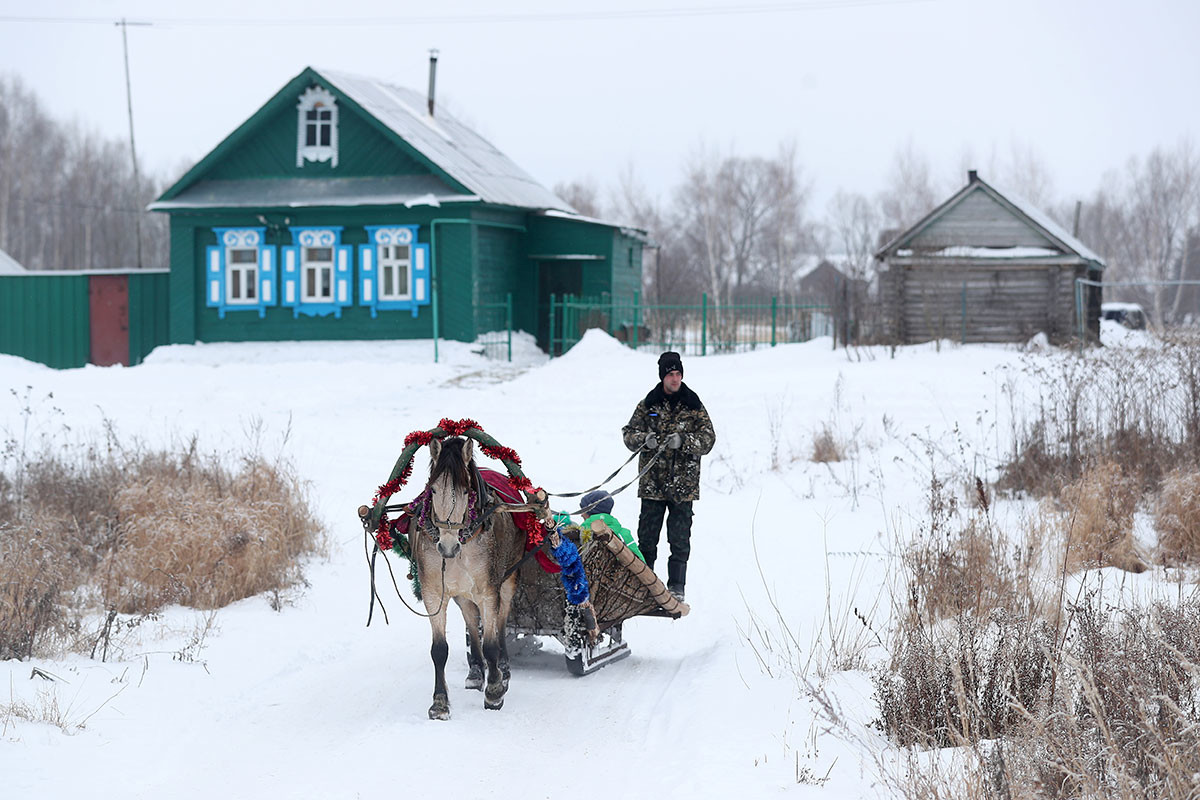 Village de Nikolskoïé dans la république russe du Tatarstan (1 000 km à l’est de Moscou)
