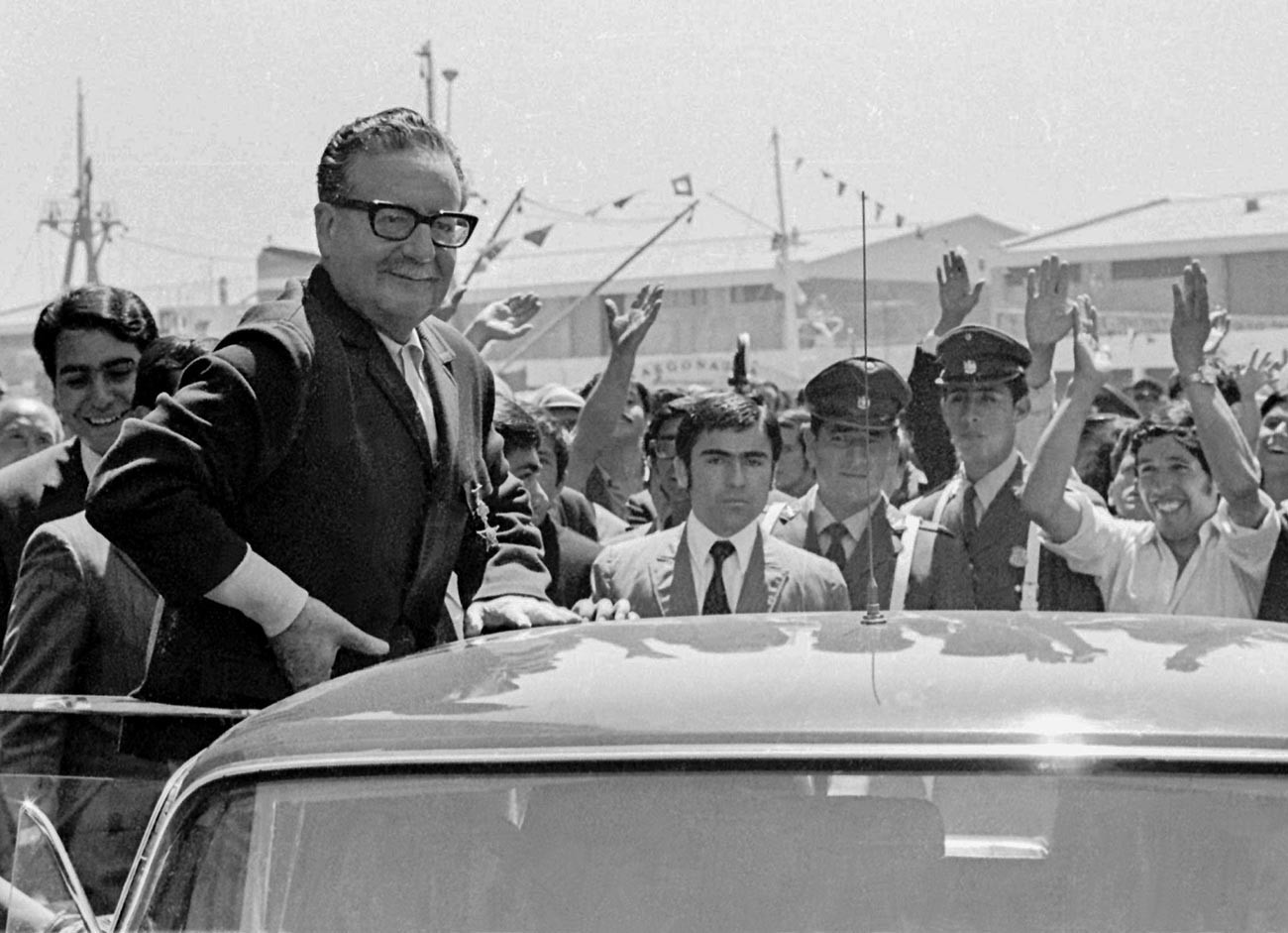 Presidente socialista do Chile, Salvador Allende
