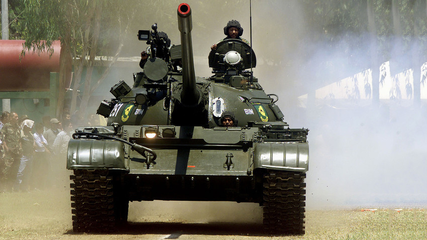 Tanque T-55 de Nicaragua
