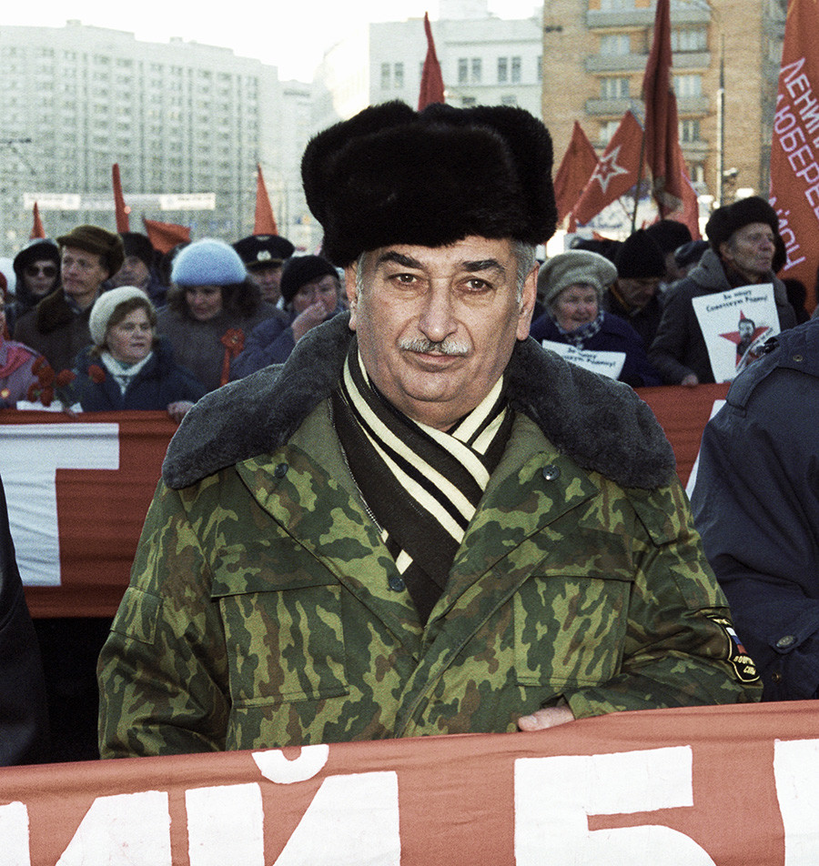 Stalin's grandson Yevgeny Dzhugashvili, 1999 