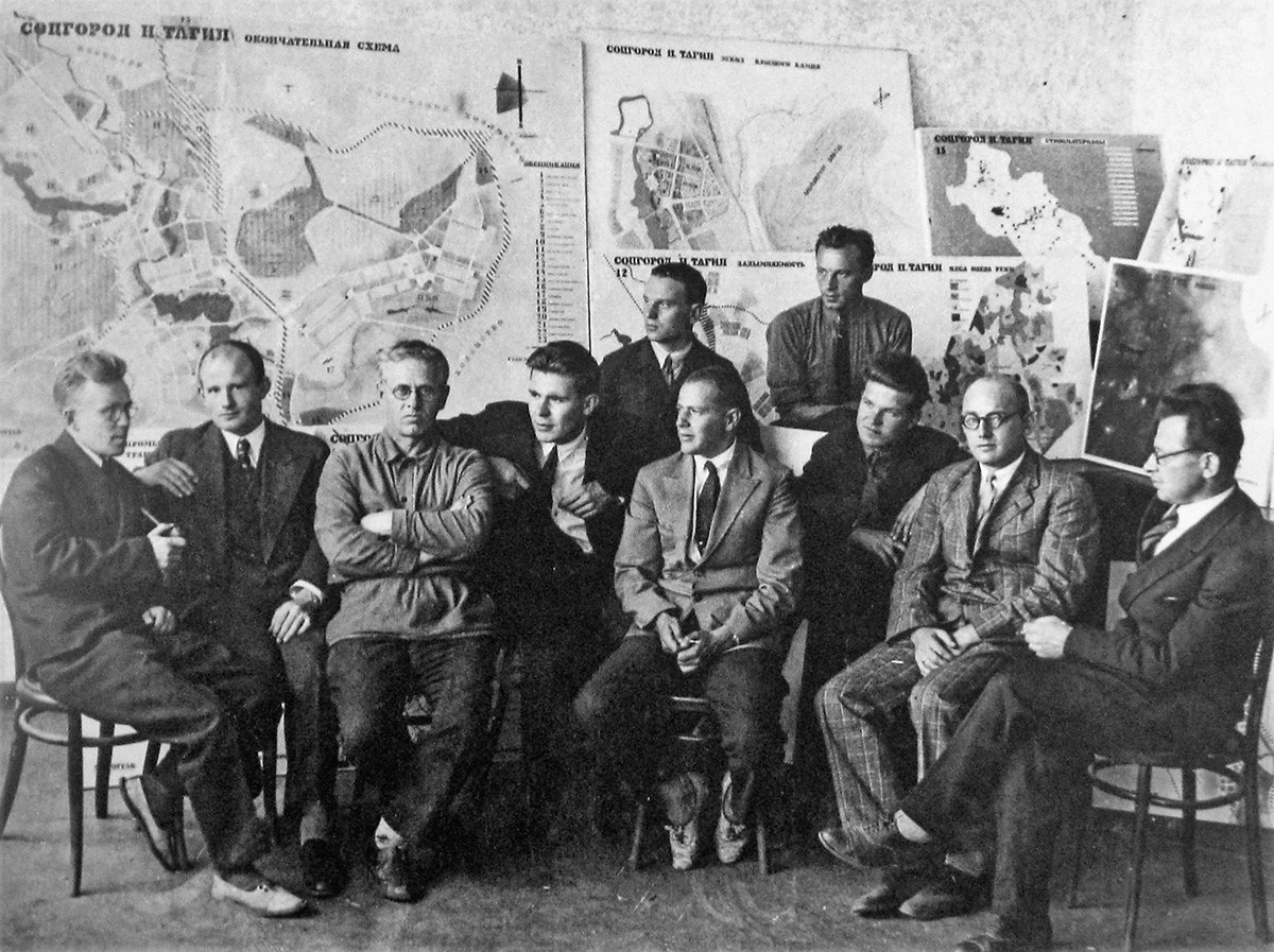 Il gruppo di lavoro di Ernst May a Nizhnij Tagil (1931)