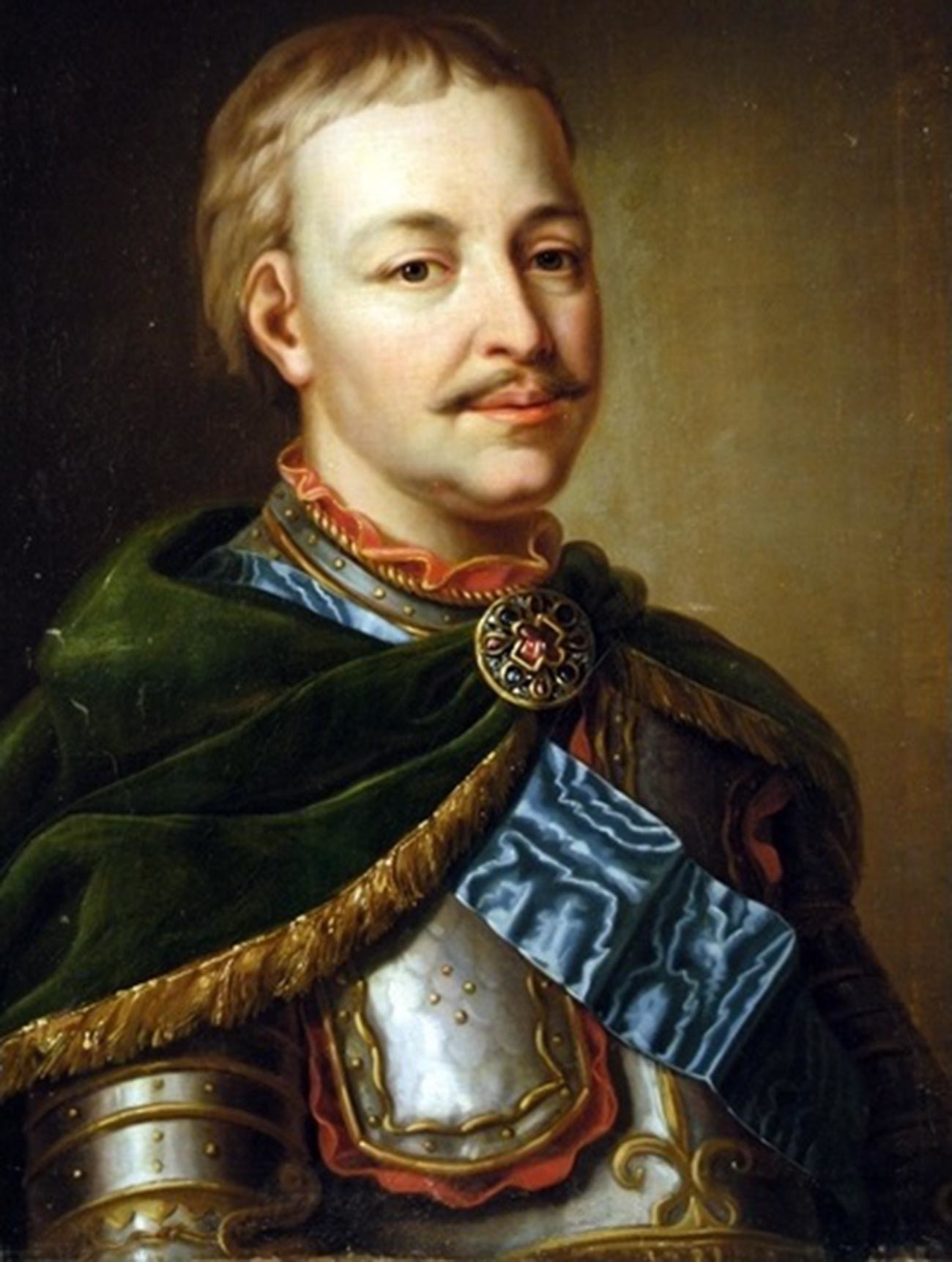 Ivan Mazepa avec son insigne de l'Ordre de Saint-André