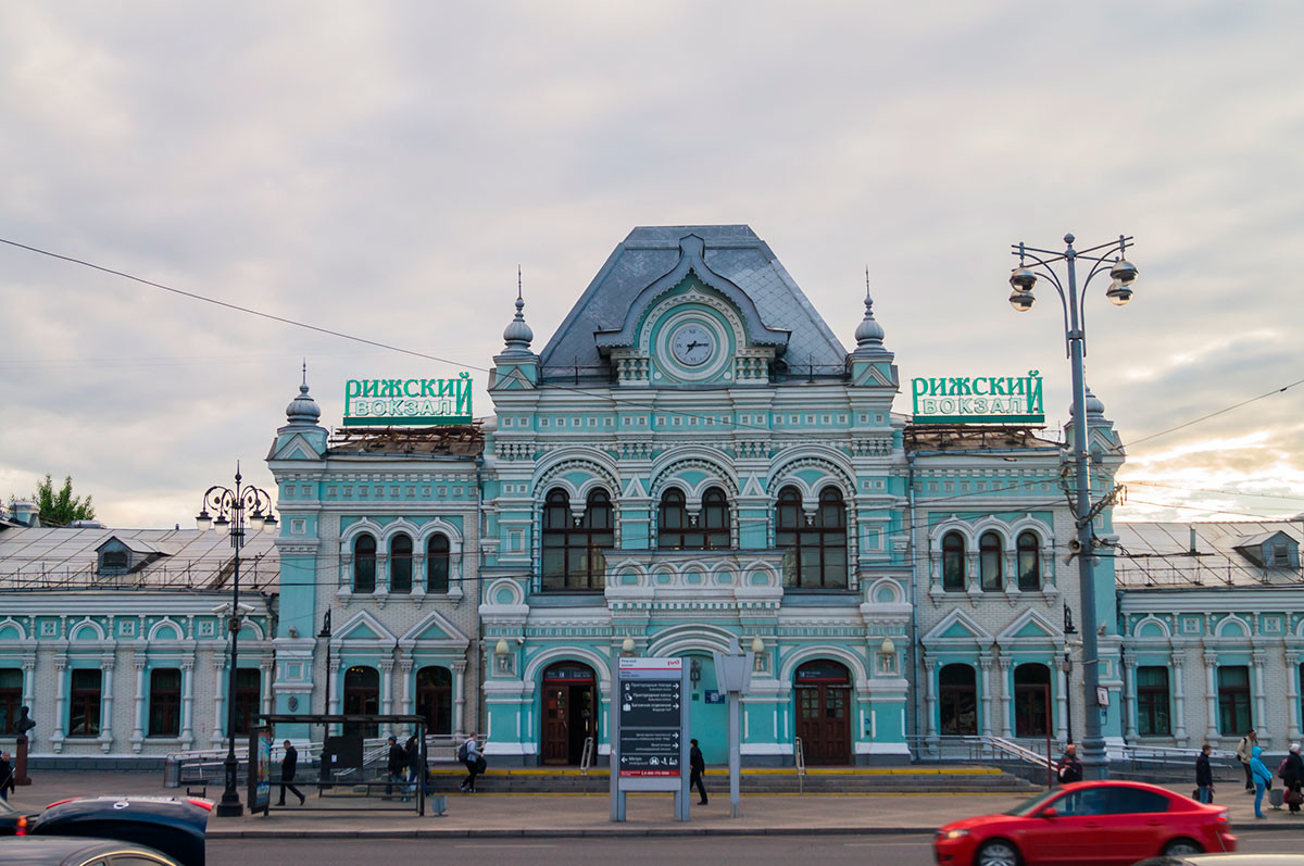 рижский вокзал старые