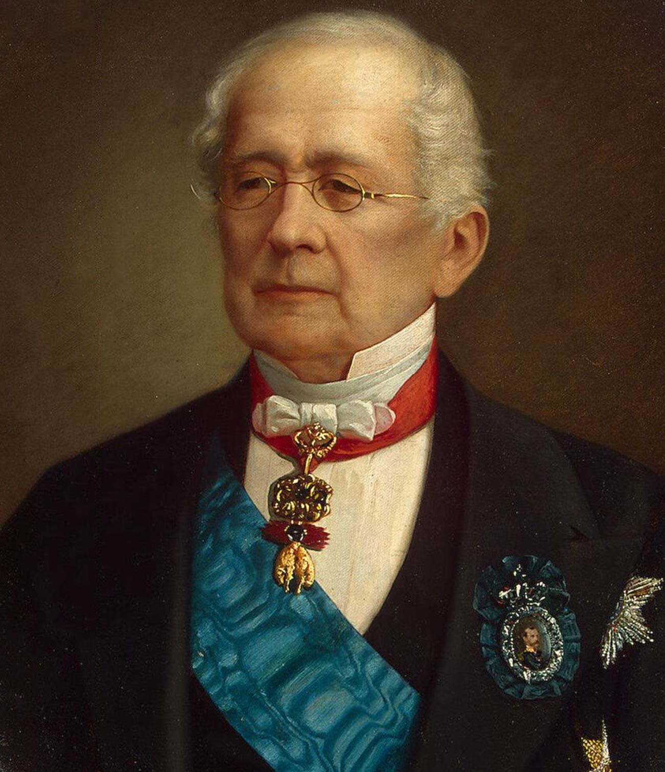 Prince Gorchakov devoted his whole life to the diplomatic service.