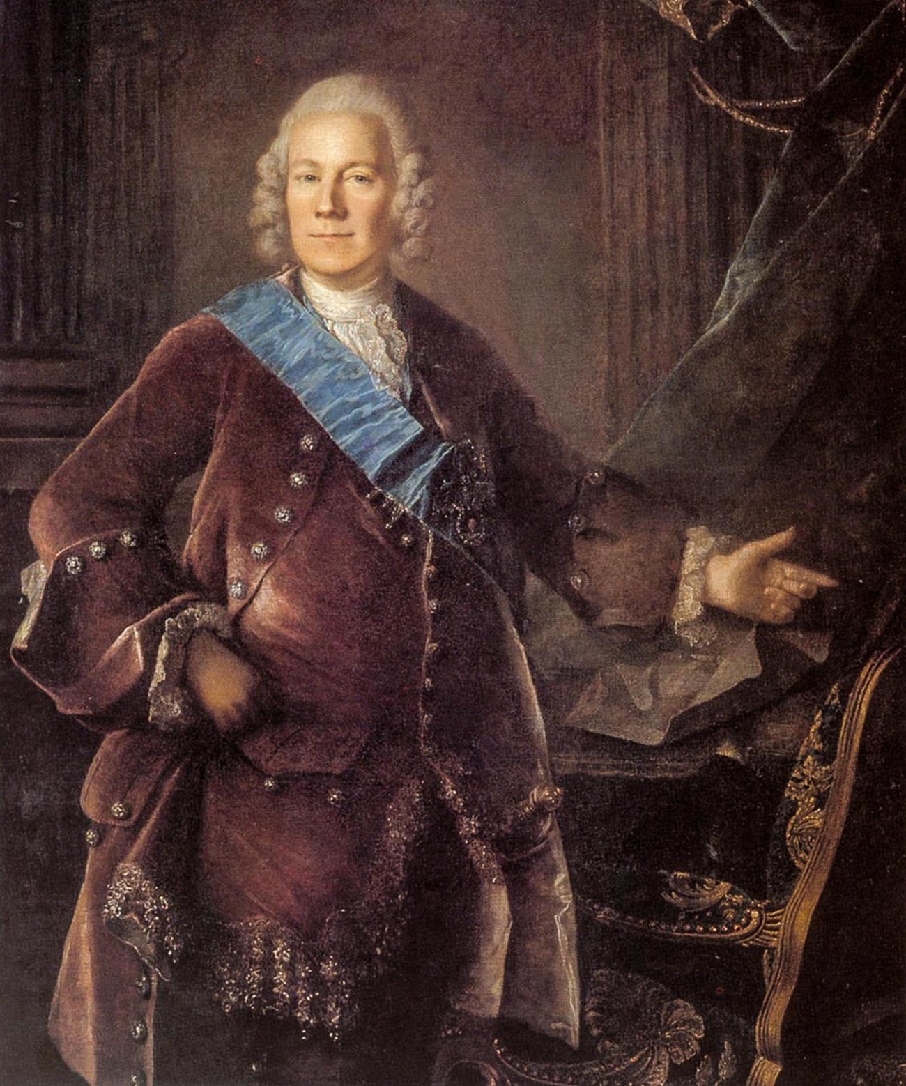 One of the most respected diplomats of the 18th century, Count Aleksey Bestuzhev-Ryumin.