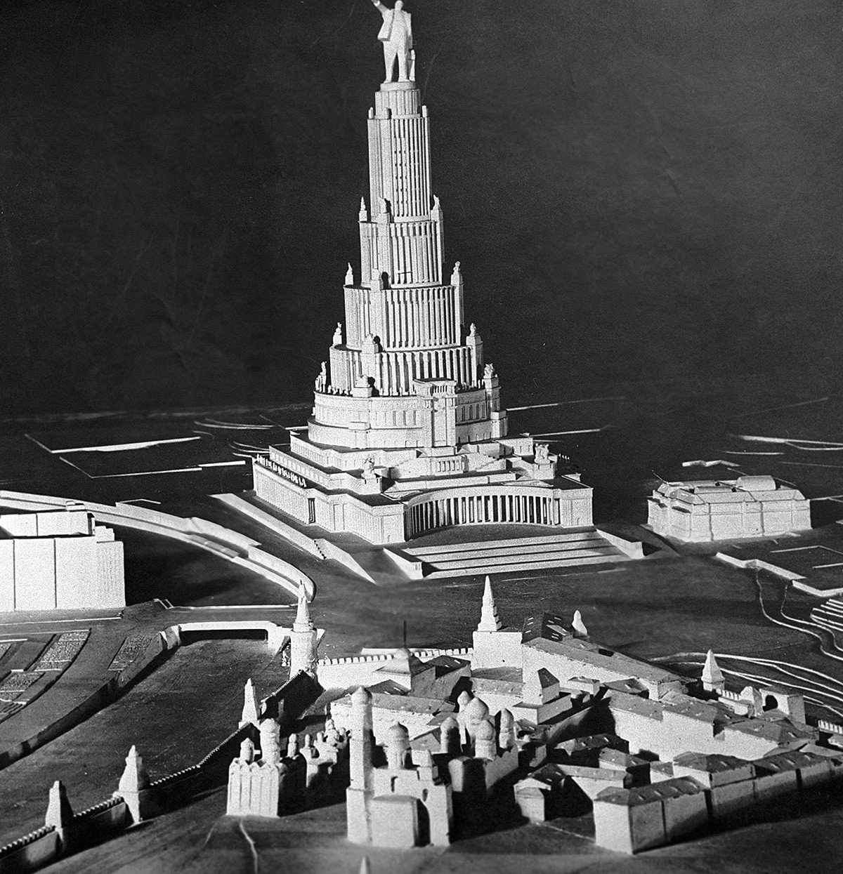 ソビエト宮殿の模型