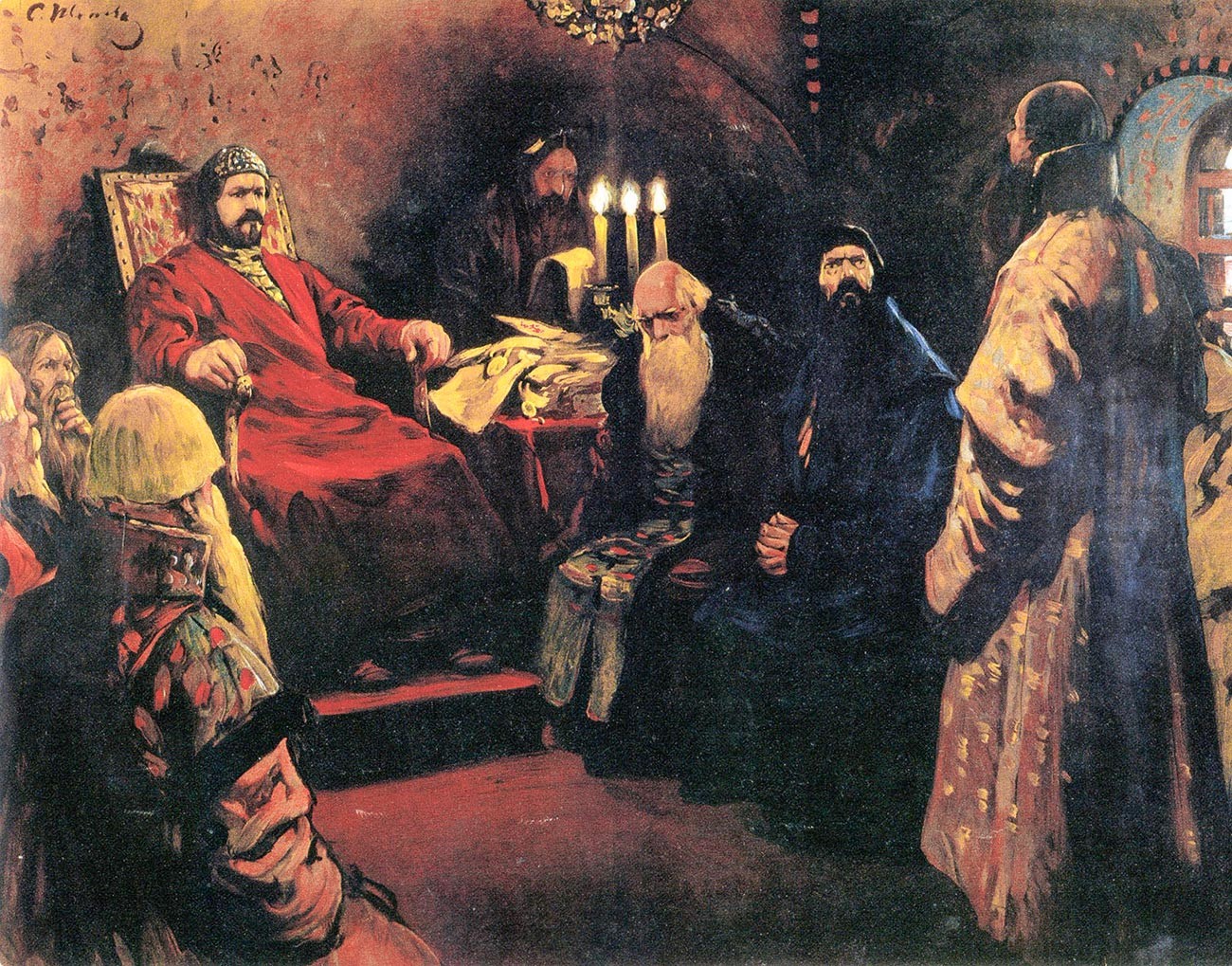 Nel 1566 Viskovatyj prese parte allo Zemskij Sobor (assemblea nazionale)