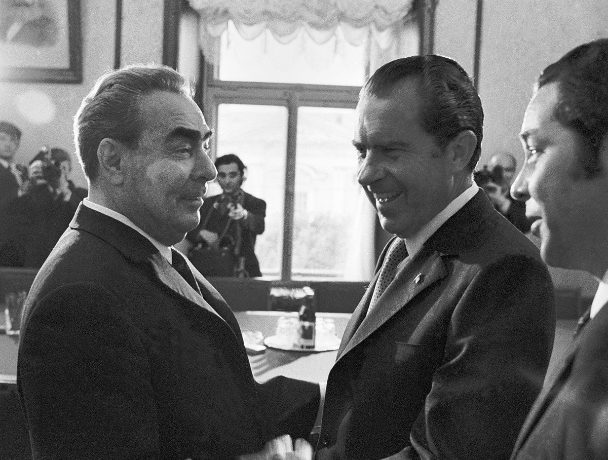 Richard Nixon in visita all'USSR, 1972
