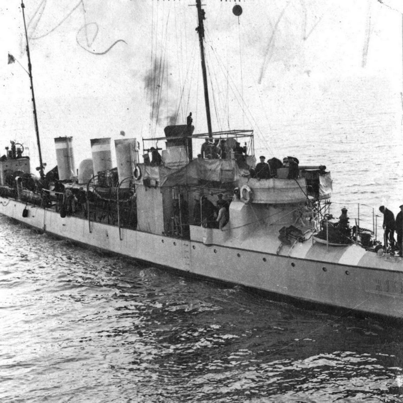 Kapal perusak 'Zhutky' pada 1915.