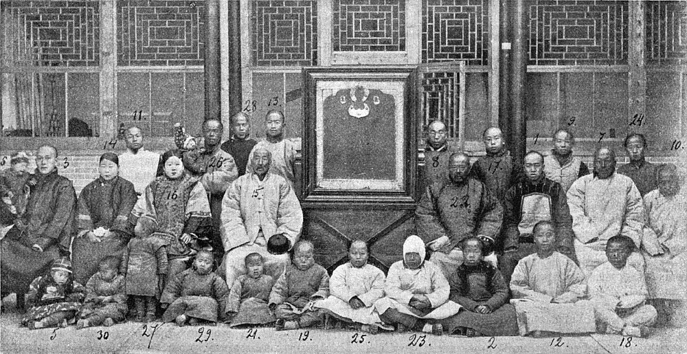 Nachkommen der Albaziner im Jahr 1900.