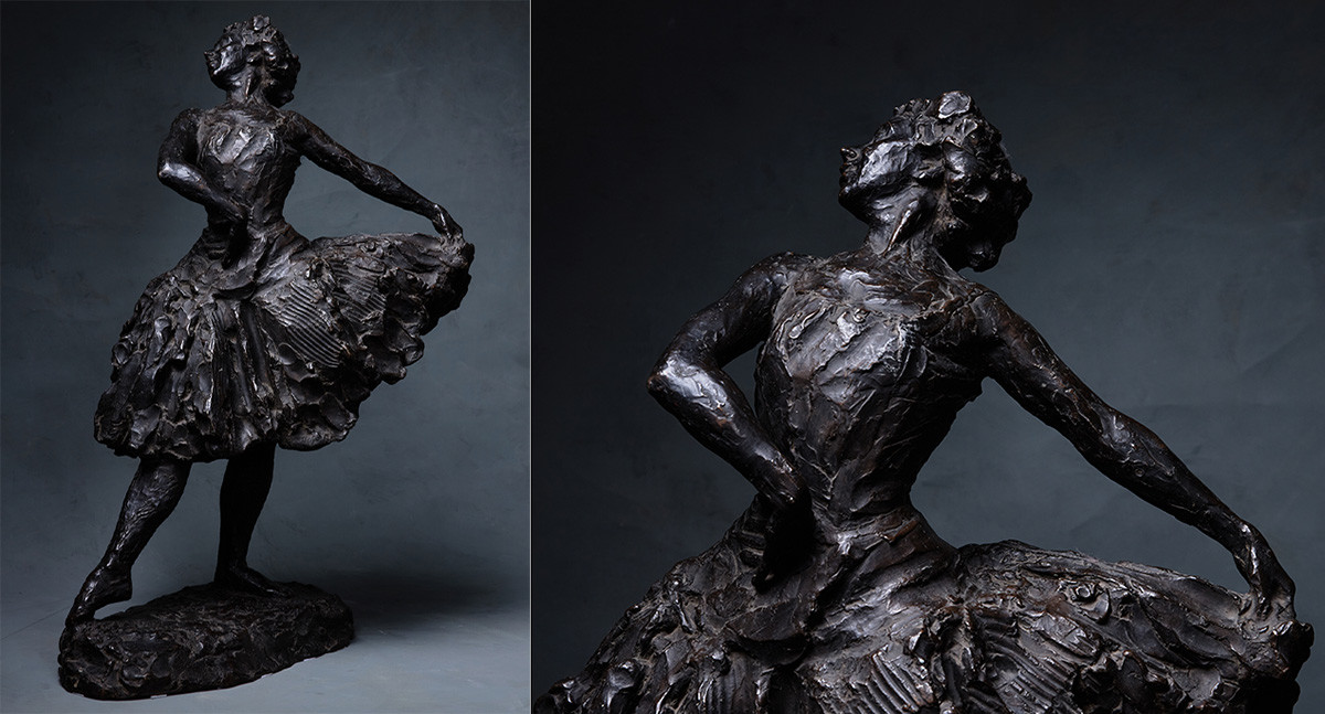 Dmitri Stelletski. La ballerine Ioulia Sedova. 1910. Bronze.


