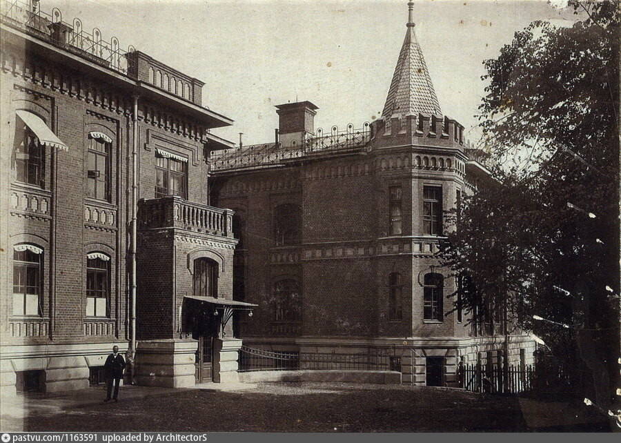 Das Krankenhaus im Jahr 1906