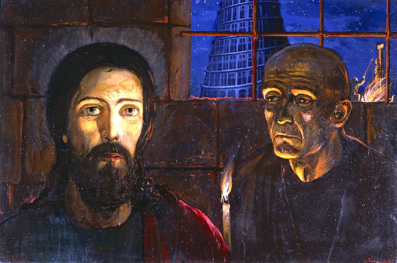 „Браћа Карамазови“, илустрација И. Глазунова