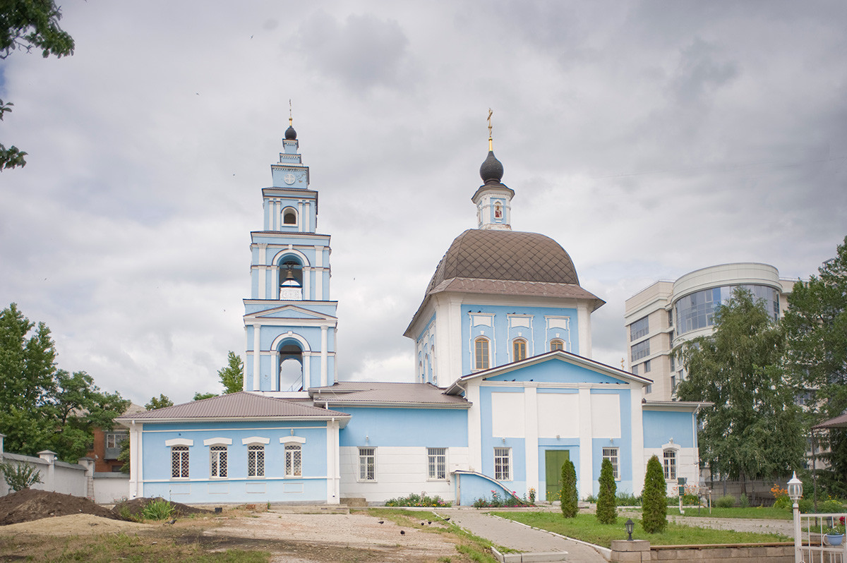 Church of the Intercession of the Virgin, Mary-Martha Convent. South view. June 24, 2015