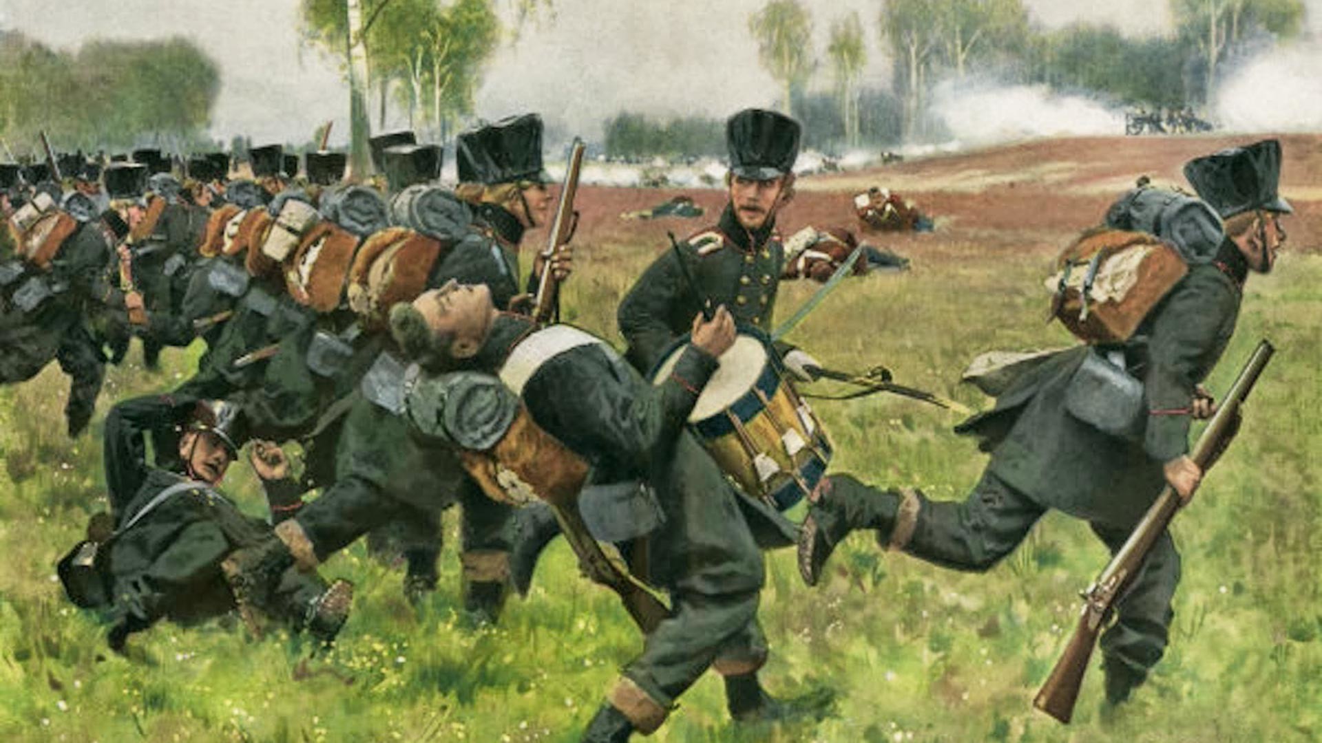 Битва при Герде 16 сентября 1813 года.