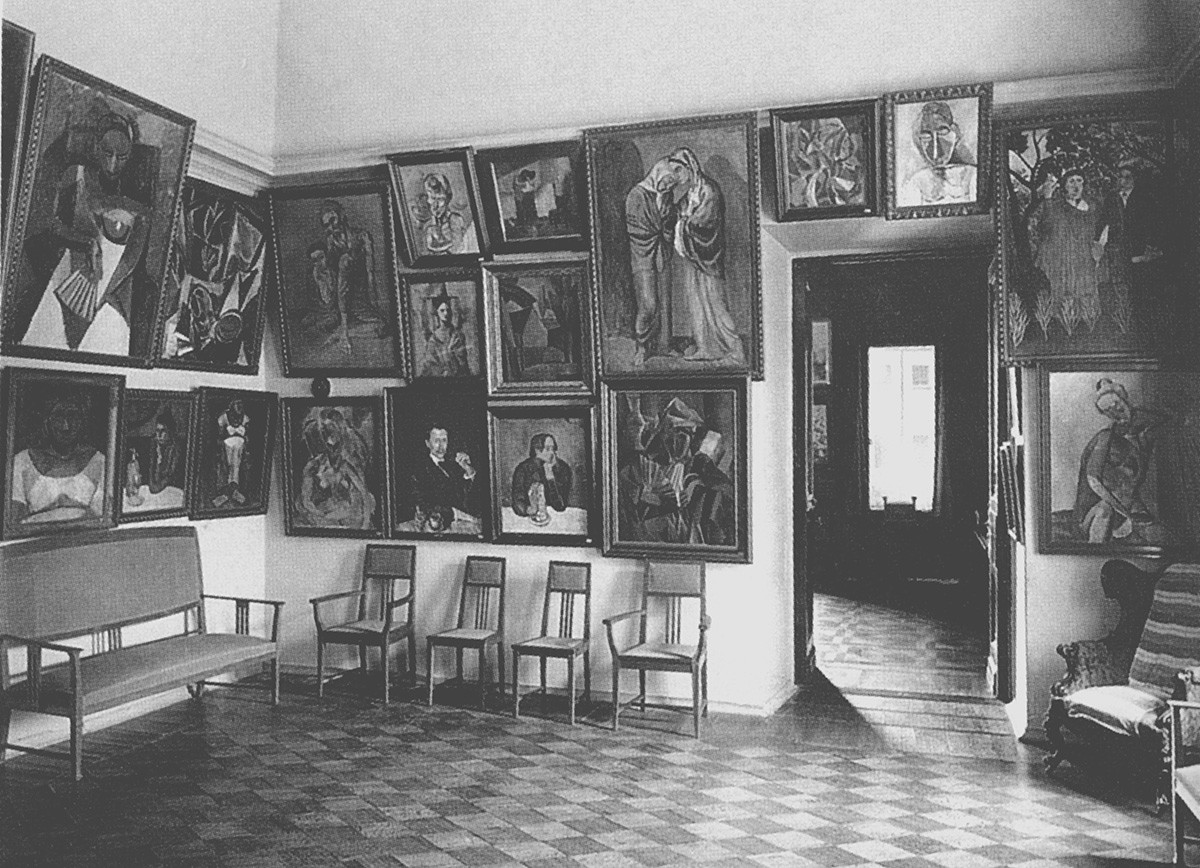 Sala Picasso en la casa de Shchukin.